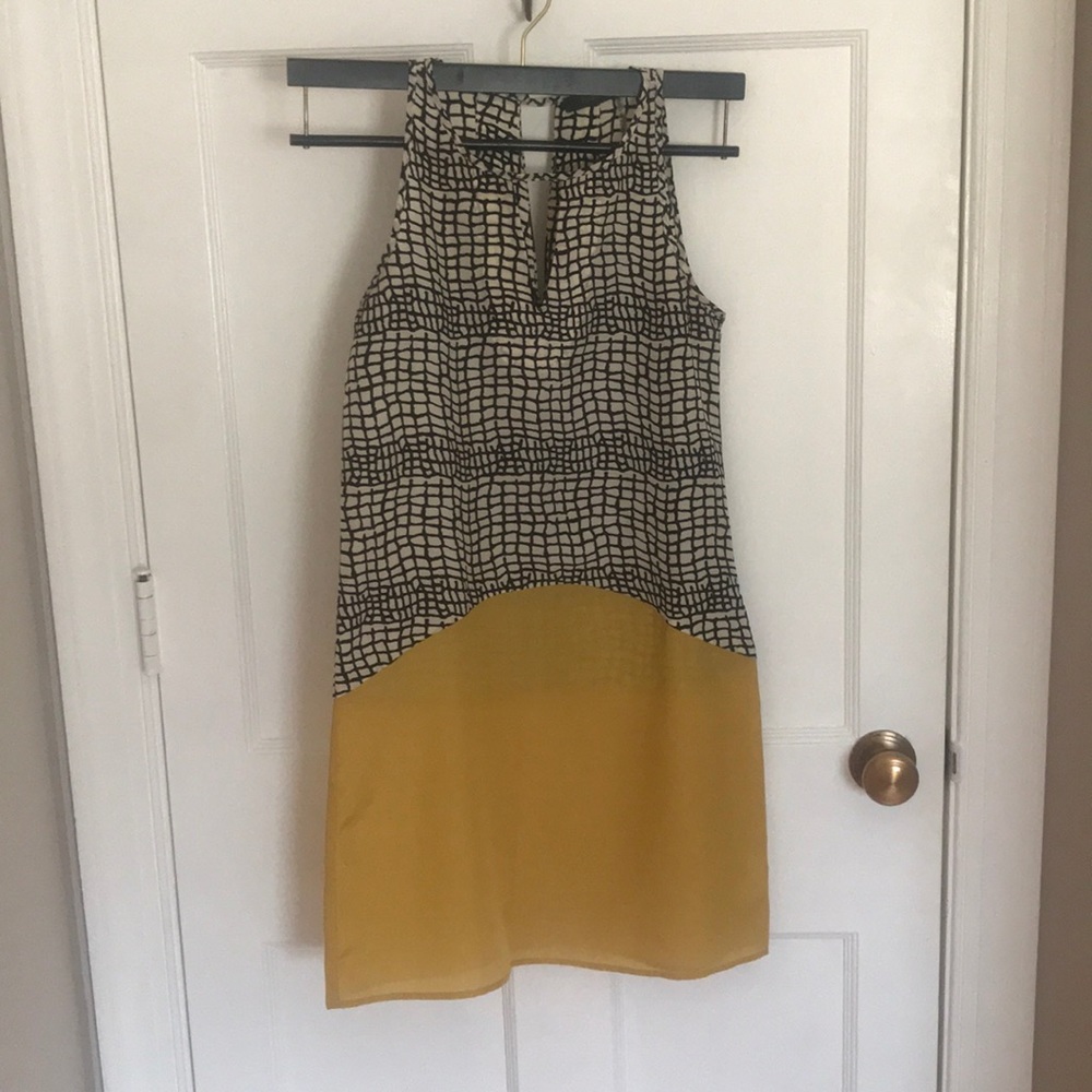 THML XS modern patterned dress